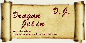 Dragan Jelin vizit kartica